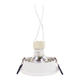 LED armatuur inbouw wit rond 80 mm voor gu10 spots - armatuur met spot en fitting