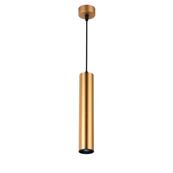 LED Hanglamp goud GU10 fitting 30 cm - vooraanzicht