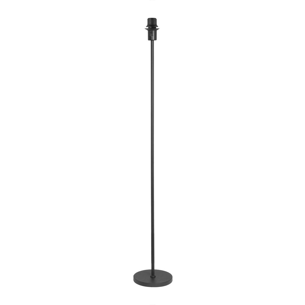 LED vloerlamp statief zwart E27 fitting - statief zonder kap