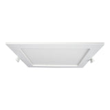 LED inbouw downlight vierkant-18W-210x210mm-CCT-3 lichtkleuren-zijaanzicht