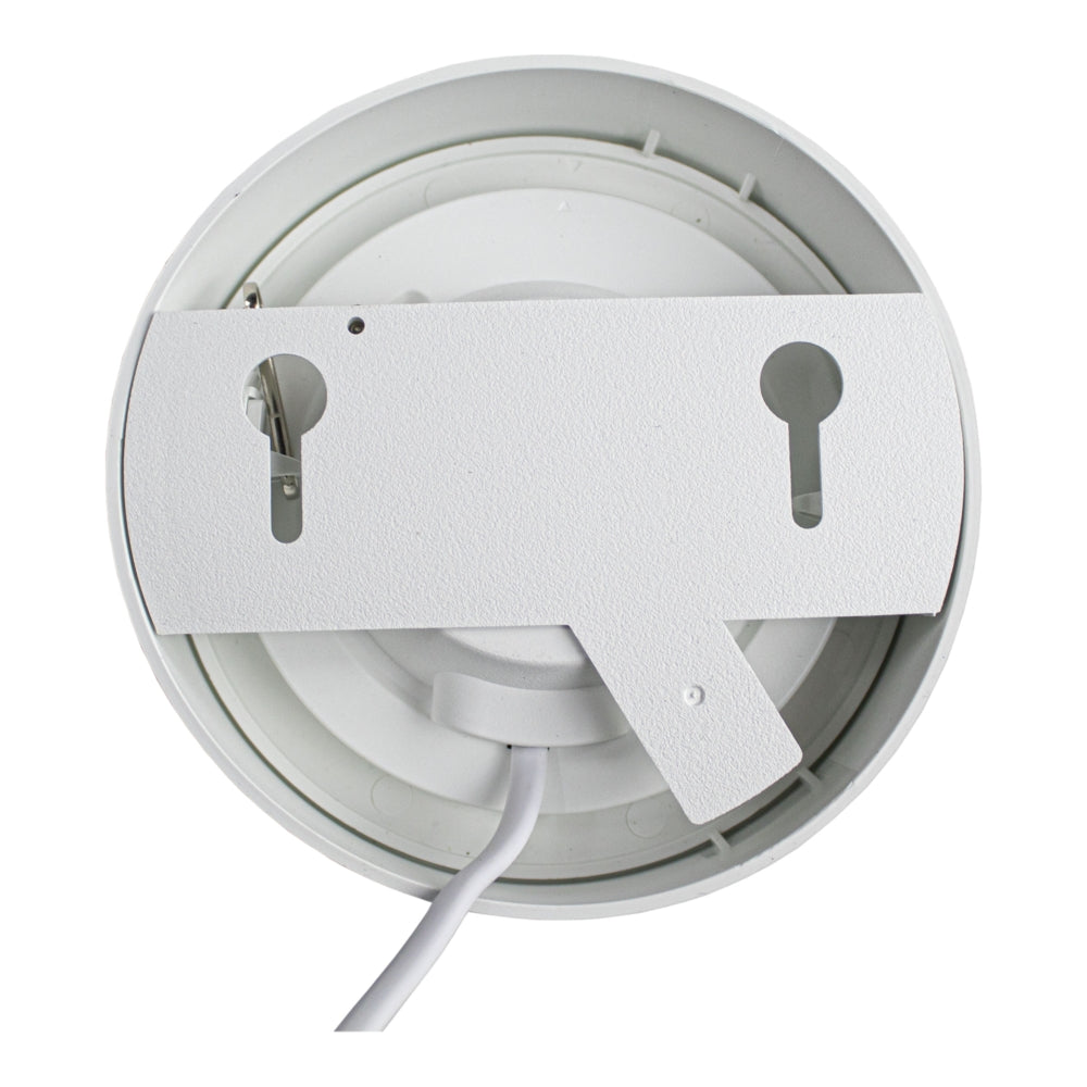 LED opbouw downlight rond - 6W - Ø122mm - CCT - 3 lichtkleuren - achteraanzicht