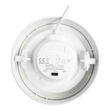 LED opbouw downlight rond - 6W - Ø122mm - CCT - 3 lichtkleuren - achteraanzicht