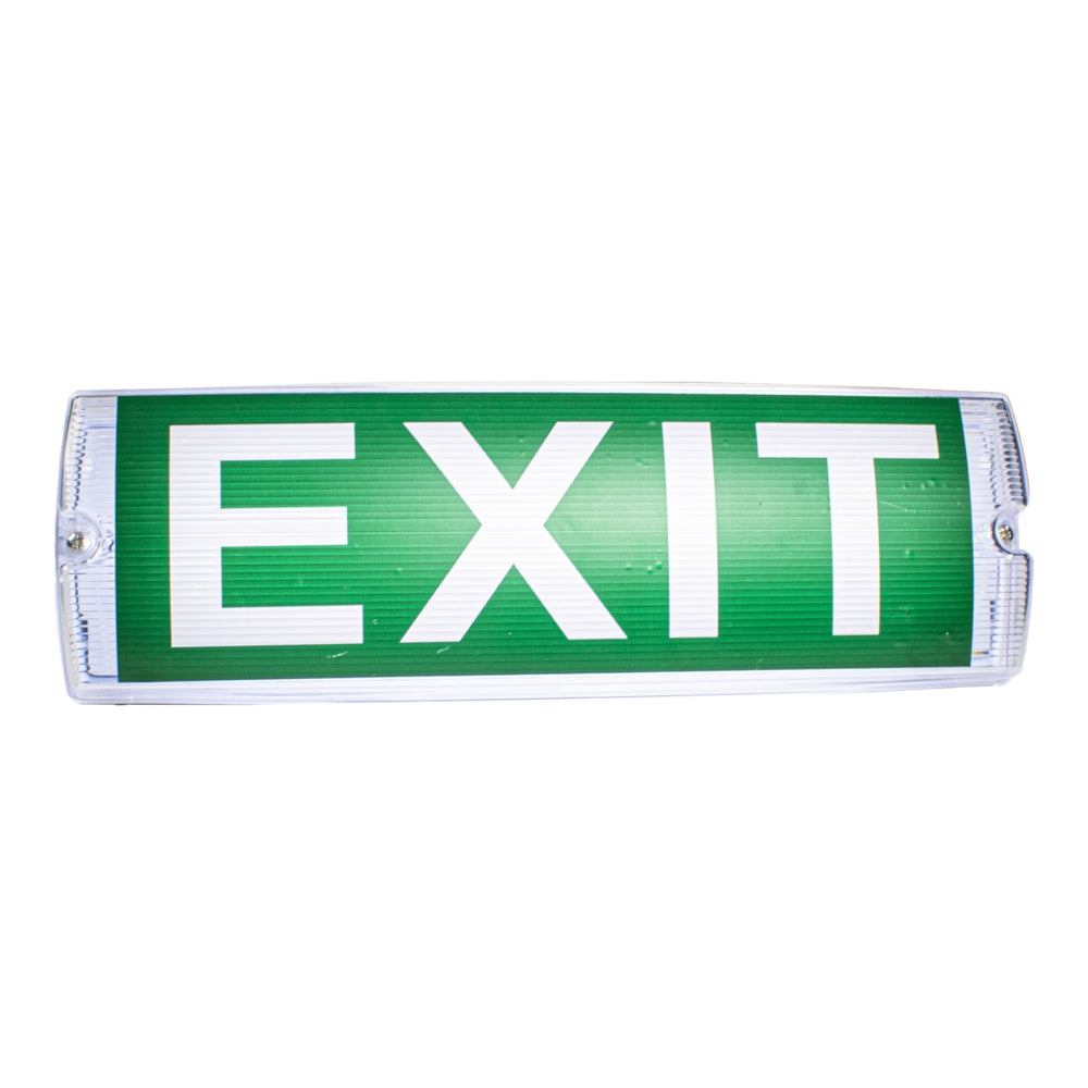 Noodverlichting opbouw armatuur 3W met accu - EXIT bord