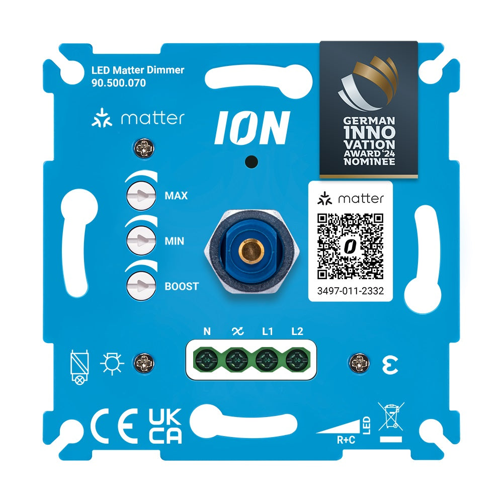 ION Matter LED Dimmer - Universeel - 0.3-200W - Smart - vooraanzicht