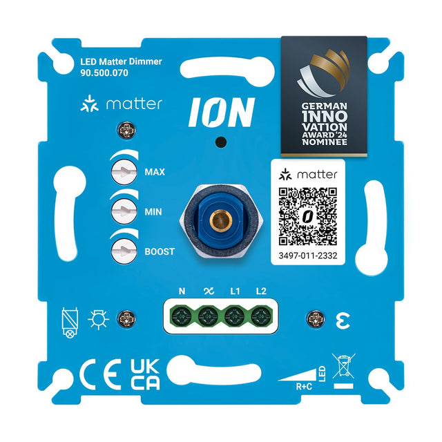 ION Matter LED Dimmer - Universeel - 0.3-200W - Smart - vooraanzicht