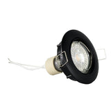 LED Spot Armatuur Kantelbaar | 73mm - Zwart