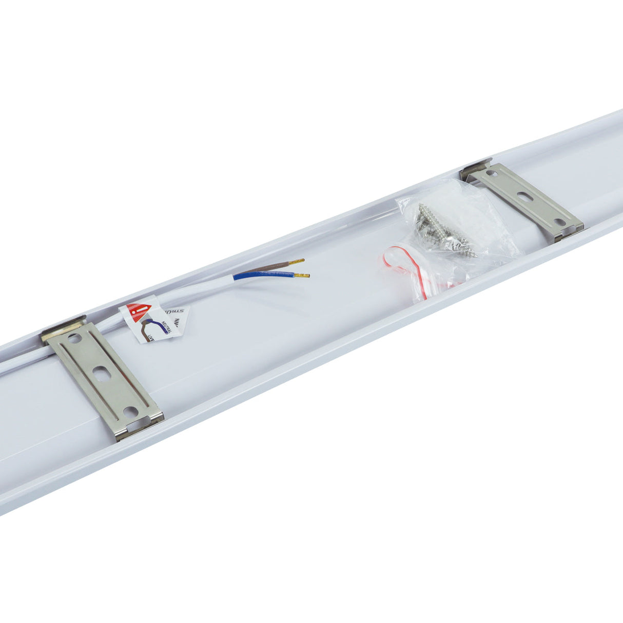 LED Batten TL armatuur 60CM 10-15-20W - CCT - Lichtkleur - LOTUS - Wit - achterkant