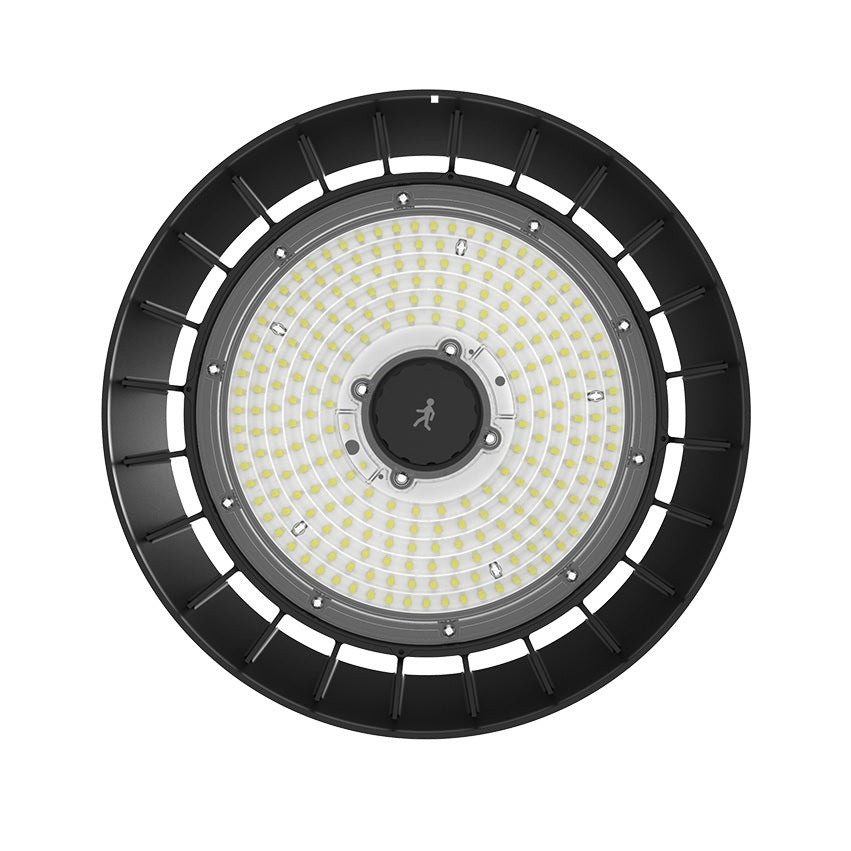 LED High bay 150 watt-170lm.w-DIMBAAR-Met Daglicht- en Bewegingssensor