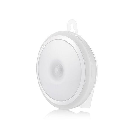 LED Kastverlichting met sensor - 0,5W - Ф80 - Wit - 3000K- vooraanzicht