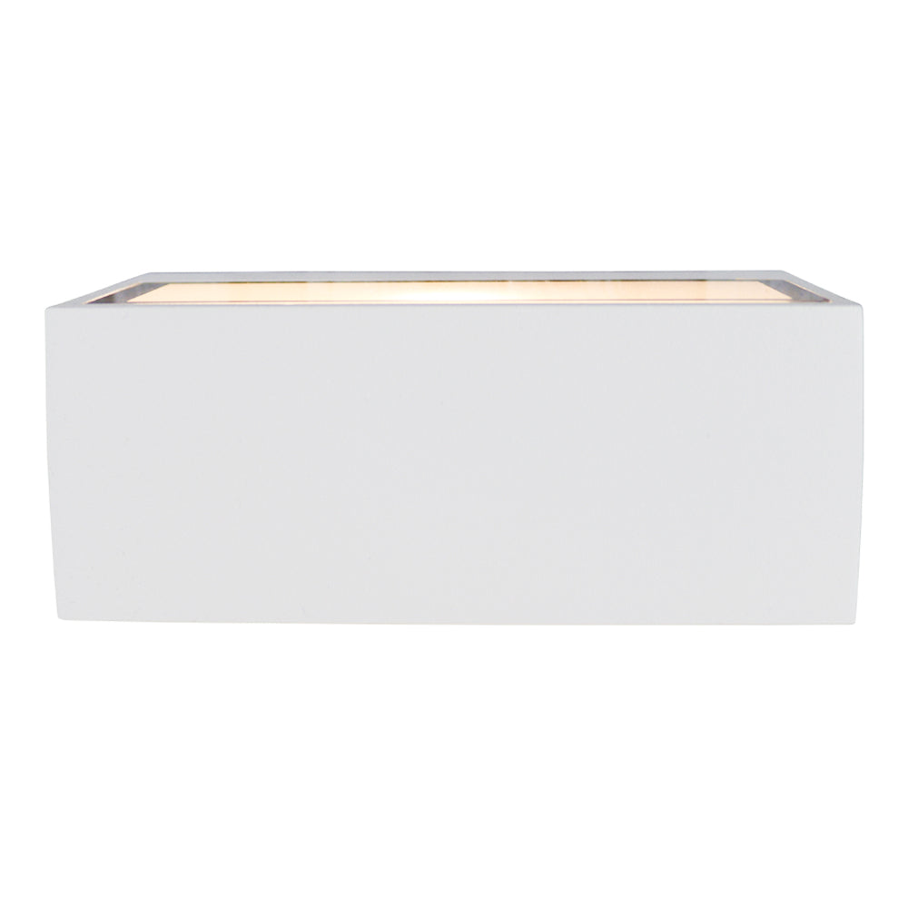 LED Moderne Buiten Wandlamp G9 IP44 Wit - vooraanzicht