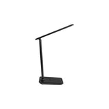 LED Moderne Bureaulamp | 5 Watt | Draadloos opladen | Dimbaar | 3000K-6500K | Zwart