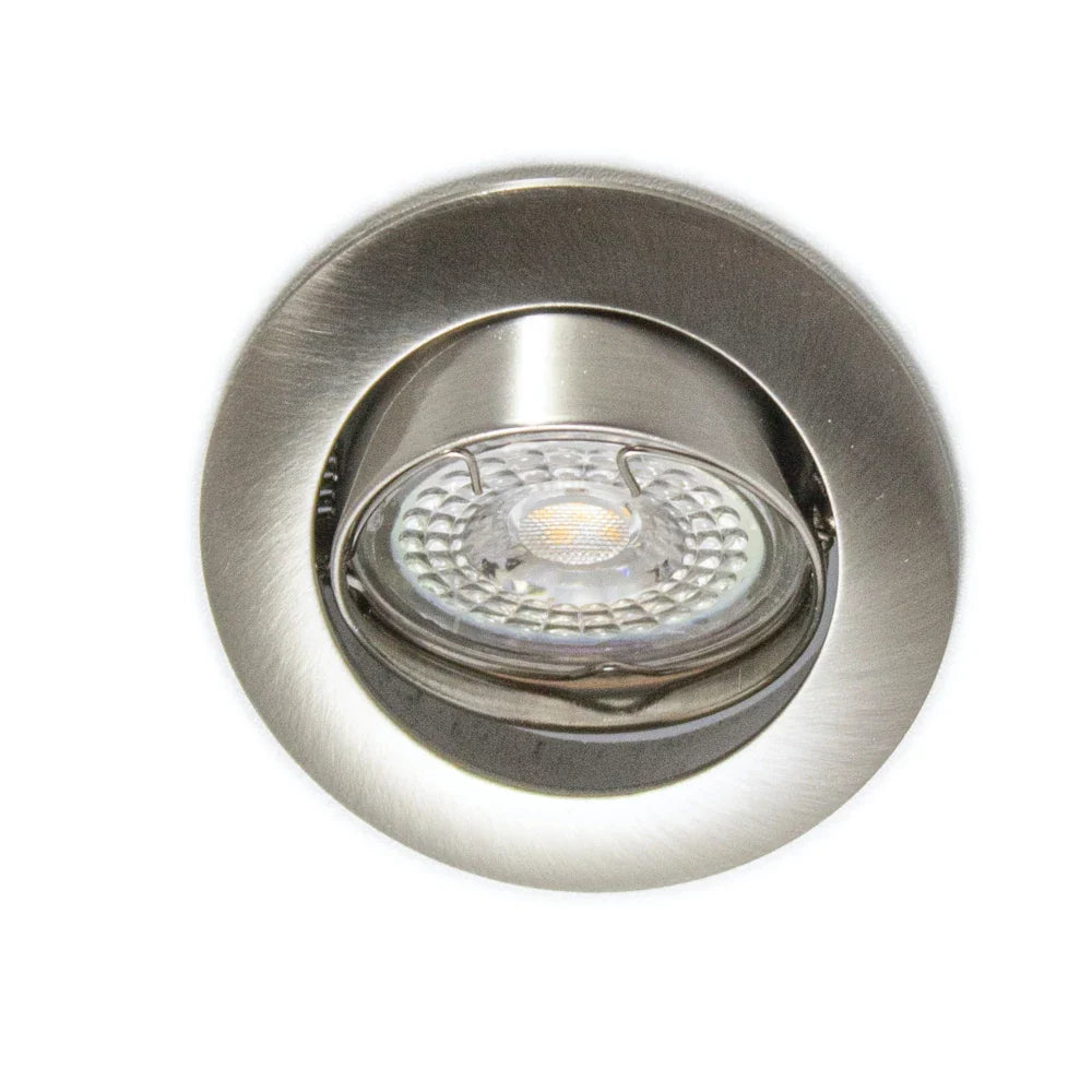 PHILIPS LED Inbouwspot Zilver 4W | Rond | 73 mm | Dimbaar