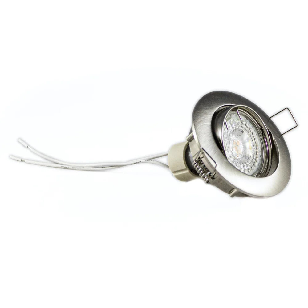 PHILIPS LED Inbouwspot Zilver 4W | Rond | 73 mm | Dimbaar