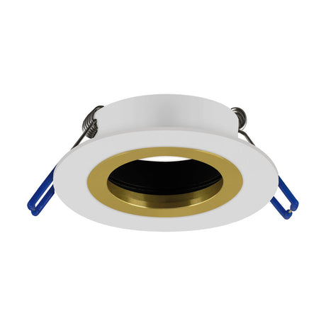 LED Spot Armatuur-Ø70mm-Rond-wit - Goud