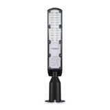 LED Straatlamp zwart PLAYA - Eco serie - 30W - IP65 - 100lm-w - 5000K - vooraanzicht 2