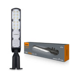 LED Straatlamp zwart PLAYA - Eco serie - 30W - IP65 - 100lm-w - 5000K - vooraanzicht