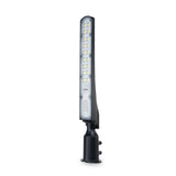 LED Straatlamp zwart PLAYA - Eco serie - 50W - IP65 - 100lm-w - 5000K - zijaanzicht