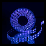 LED Strip RGB - 5 meter rol - compleet - dimbaar - inclusief afstandbediening en adapter - Paars