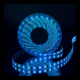 LED Strip RGB - 5 meter rol - compleet - dimbaar - inclusief afstandbediening en adapter - groen oranje