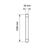 LED TL Buis 22W 150cm | Vervangt 58W | Basic serie - afmetingen