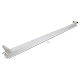 LED TL armatuur T8 150cm - dubbel - ip22 - geschikt voor alle LED buizen