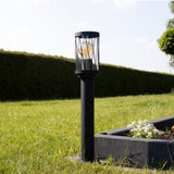 LED Tuinpaal - sokkel - ip44 - e27 fitting - TOMBA - sfeerfoto1