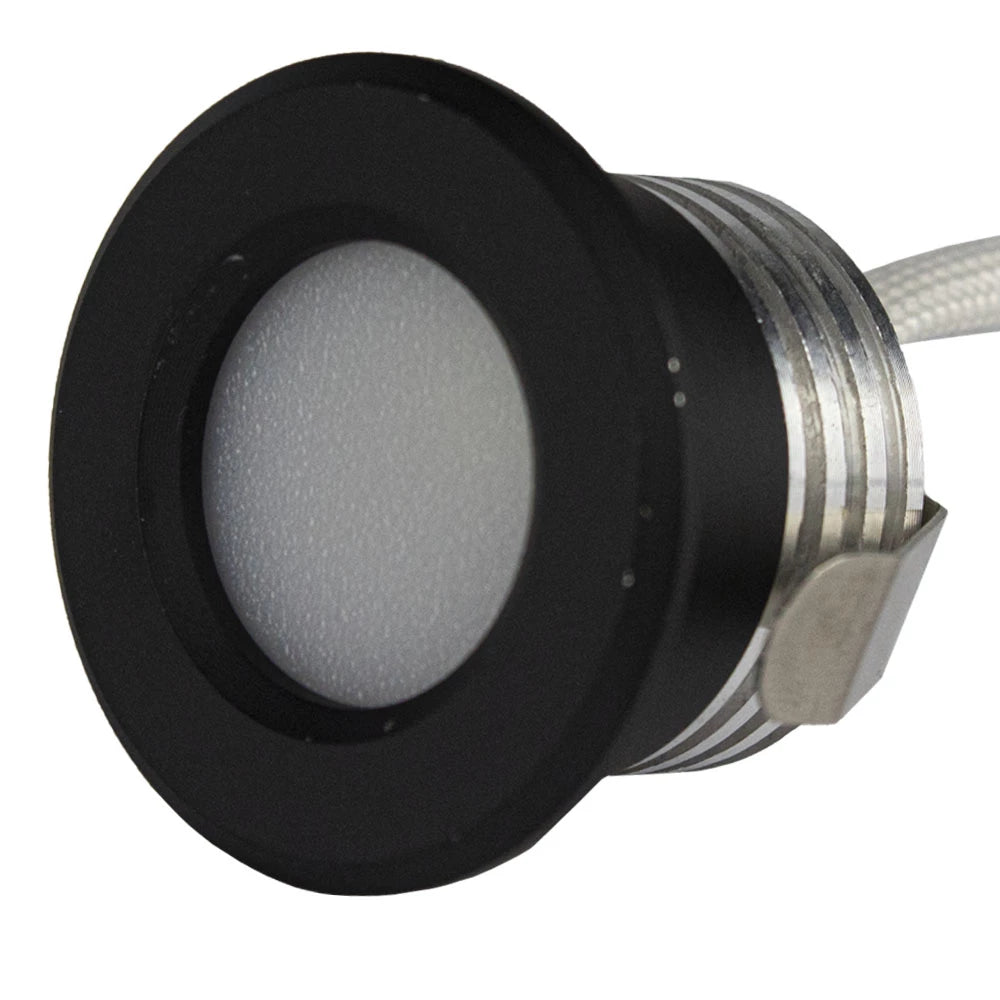 Bundel | LED Veranda inbouwspot | Ø31mm | 1.5 W | Dimbaar - Zwart | 10 Stuks