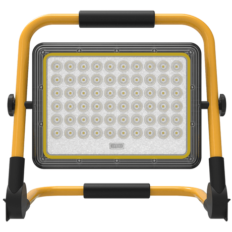 LED accu bouwlamp 100 Watt - Eco serie - 6500K - Daglicht - vooraanzicht