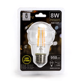 LED Filament Peer lamp 8W A60 E27 - 2700K | Warm wit