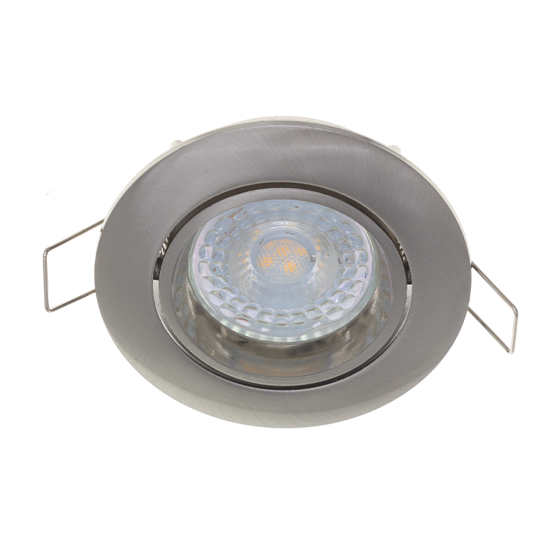 LED Spot Armatuur Kantelbaar | 70mm Geborsteld aluminium