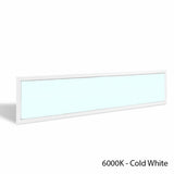 LED paneel kleurindicatie 120x30cm 6000K cold white