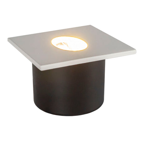 LED wandlamp vierkant wit | Trapverlichting | 3W | 3000K - Warm wit