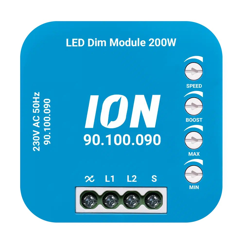 Touch LED Dimmer | 0.3 - 200 Watt | Fase aansnijding + fase afsnijding