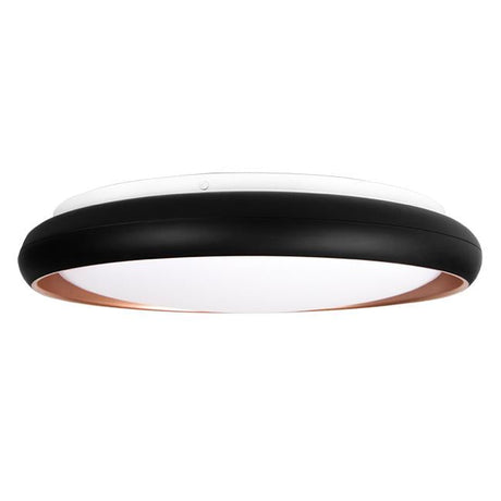 LED Plafondlamp zwart/goud | 54W | Ø400mm | CCT - 3 lichtkleuren | Dimbaar