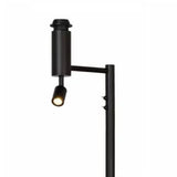 Highlight vloerlamp statief met leeslamp | Zwart | E27 | 160 cm | Havana - leeslampje