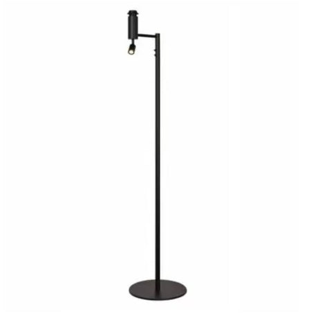 Highlight vloerlamp statief met leeslamp | Zwart | E27 | 160 cm | Havana - zonder lampenkap