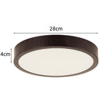 LED Plafondlamp rond | 18 watt | Zwart | IP44 | 4000K (naturel wit)