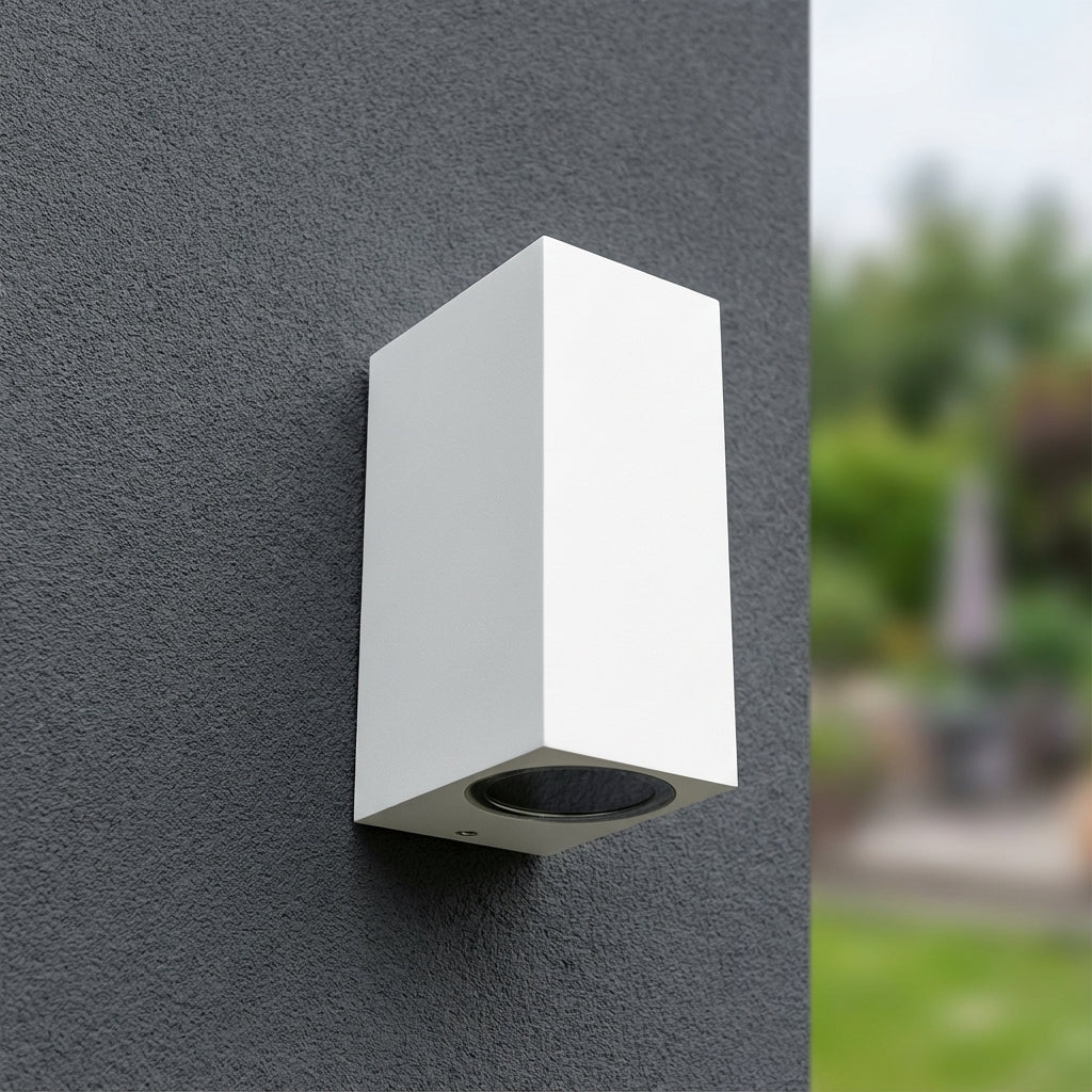 LED Buiten spot | San Francisco | IP44 | 2x GU10 | Wit