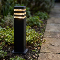 Malibu | Staande buitenlamp | 50cm | Zwart | E27 fitting