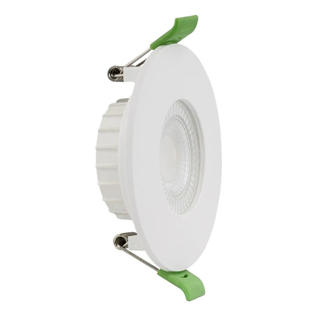 LED ondiepe Inbouwspot Wit | 6W | Dimbaar | CCT | 70mm | Zijkant perspectief