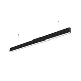 LED Linear hangarmatuur zwart - kantoorlamp - 40 watt | 120cm | 4000K - Naturel wit