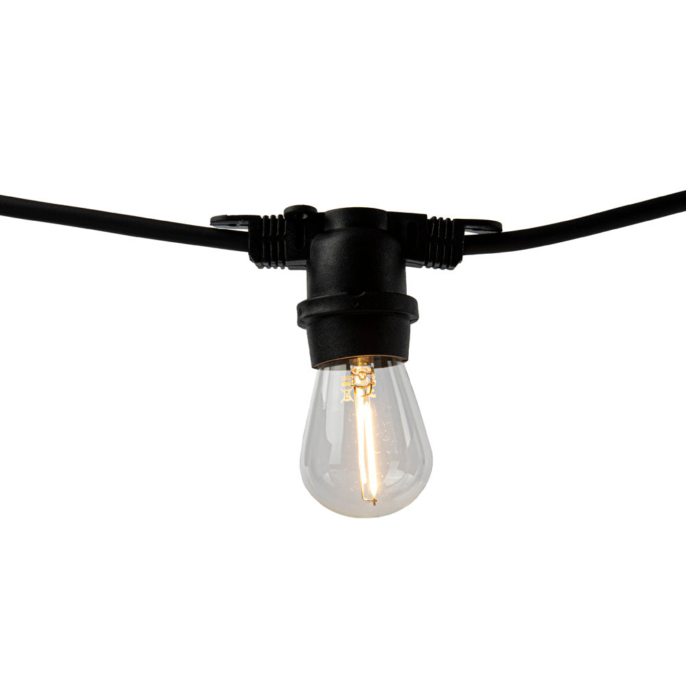 Prikkabel 15 meter - voor alle E27 LED lampen | 15x E27 Fitting