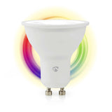 Nedis smart zigbee gu10 spot - dimbaar - slimme gu10 spot - philips hue compatible - color ambiance - alle lichtkleuren instelbaar