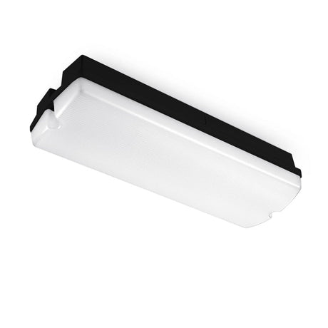 Noodverlichting-Zwart-3,5W-IP20-Incl 4x pictogrammen-zonder pictogram-zijaanzicht