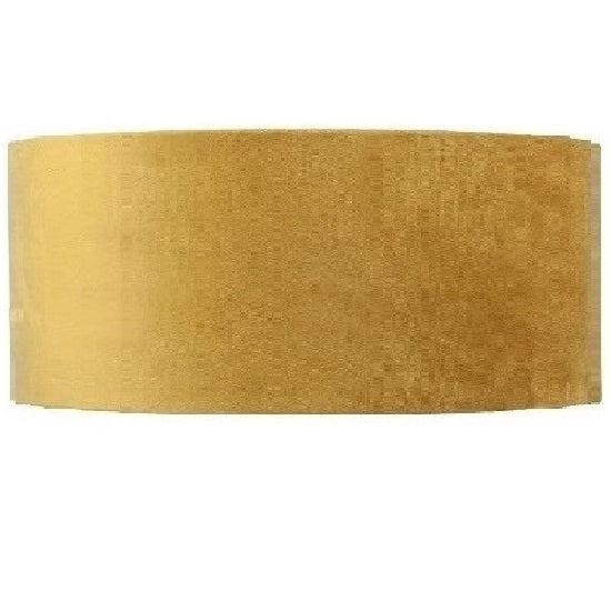 Bruine verpakkingstape rol, zijaanzicht – sterke, zelfklevende tape ideaal voor het dichtplakken van dozen en verpakkingen.