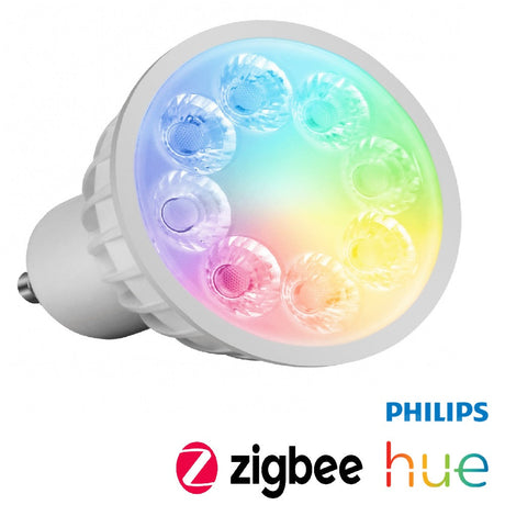 Philips HUE GU10 spot compatible - Full color - Ambiance - RGB-CCT