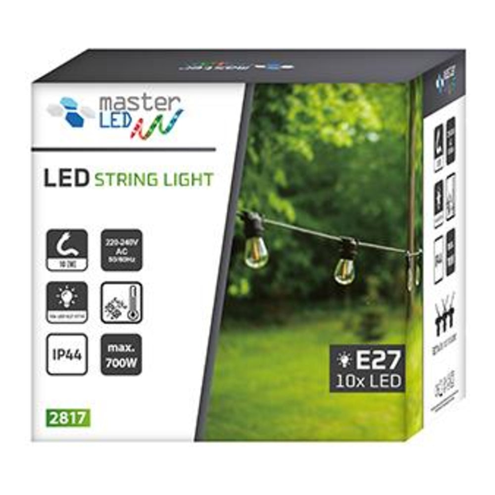 Prikkabel 15 meter - voor alle E27 LED lampen | 15x E27 Fitting