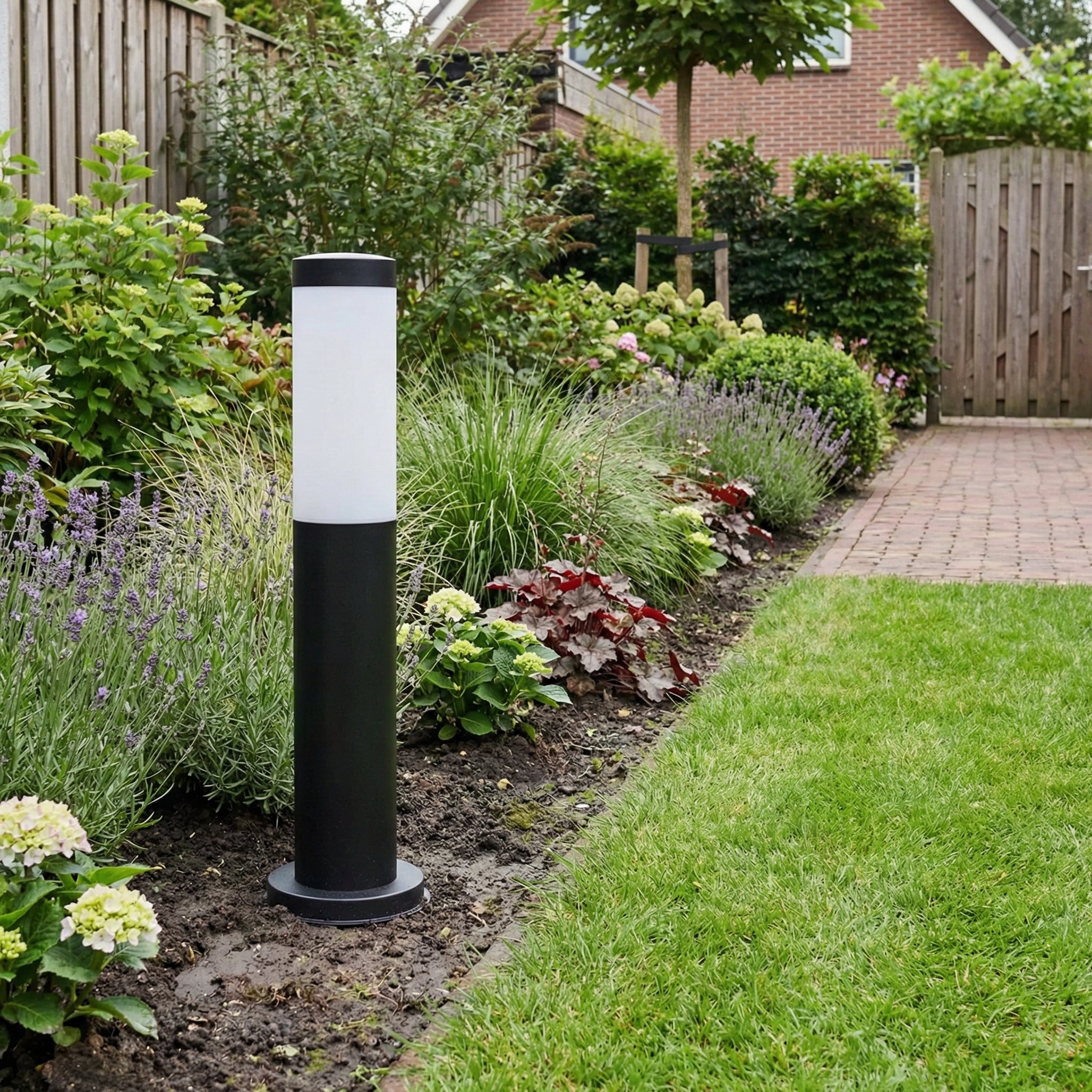 Staande Tuinpaal Modern E27 fitting 45 cm | Gomera