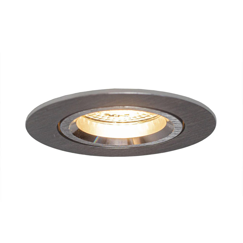 PHILIPS LED Inbouwspot Rond | 70mm | Zilver | 4W | Dimbaar