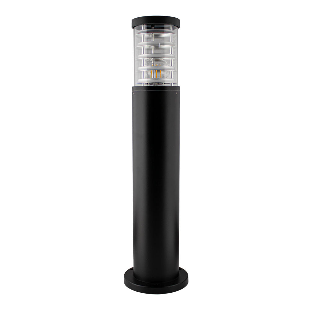 LED staande buitenlamp tronco 60cm e27 fitting - vooraanzicht lamp uit